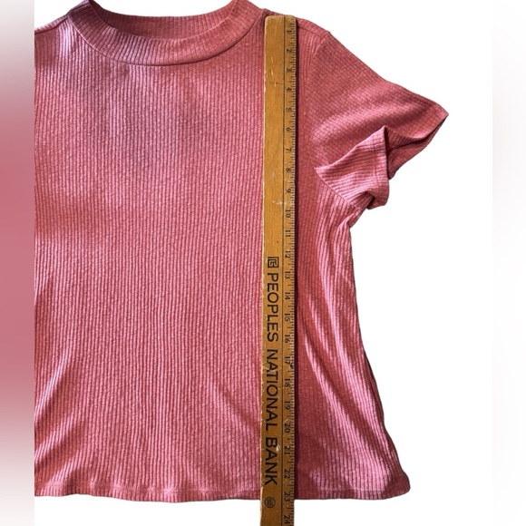 Nordstrom BP women's ribbed short sleeve top XL - Picture 4 of 6